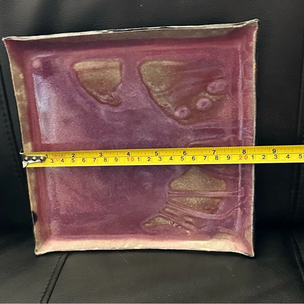 Unbranded Decorative Dish Jewelry Tray Ceramic Rectangle Decorative Plate